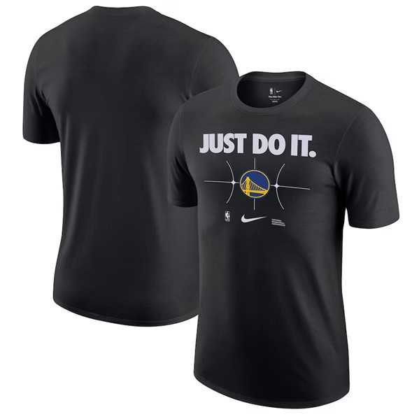Men's Golden State Warriors Black Just Do It T-Shirt,We sell and wholesale Men's Golden State Warriors Black Just Do It T-Shirt on line form chian!